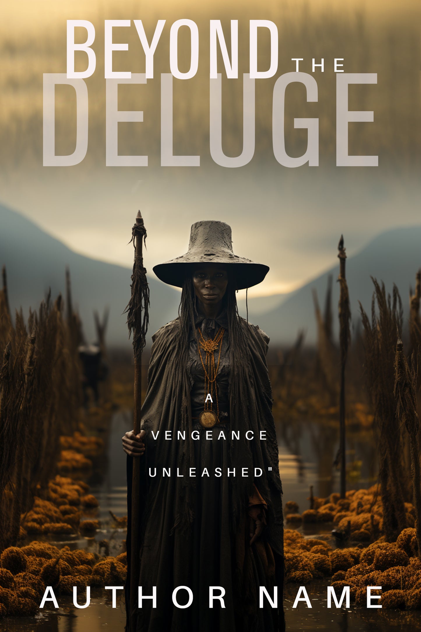 Beyond the Deluge Includes Paperback and social media ad