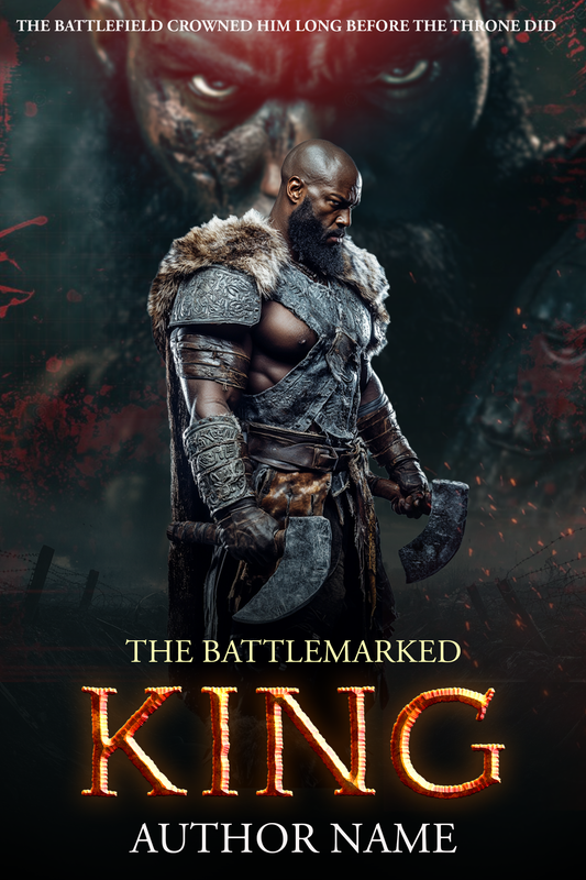 THE BATTLEMARKED KING "The battlefield crowned him long before the throne did."